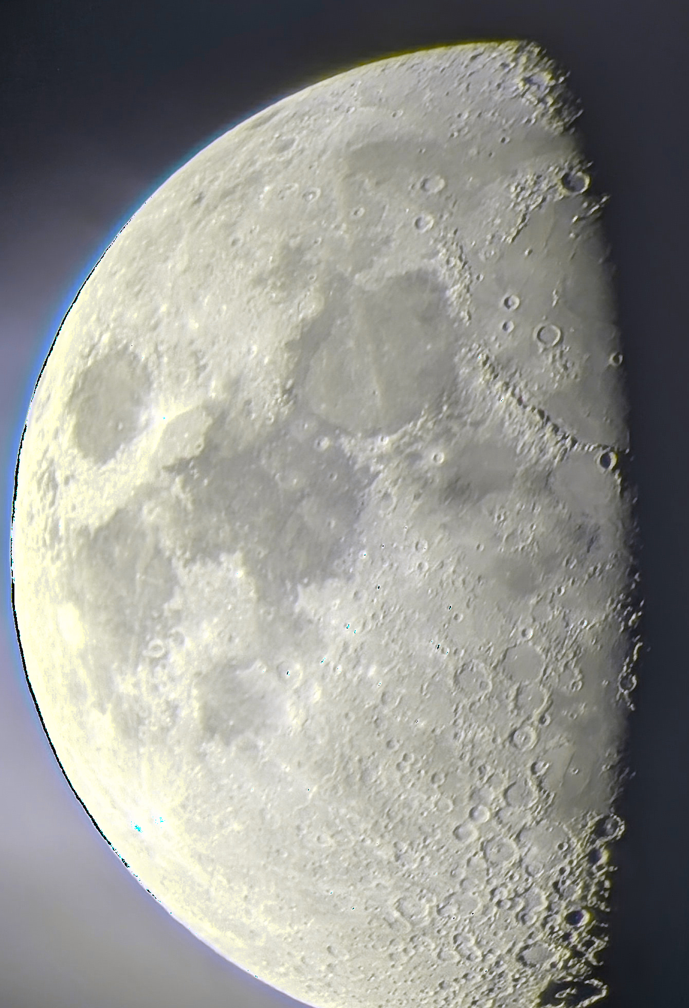 Processed moon